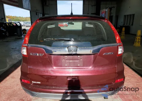 2015 Honda Cr-V Lx z USA, uszkodzony, nr VIN 5J6RM4H32FL116433